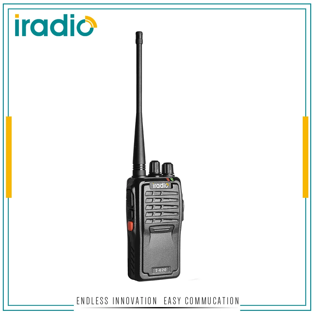 Iradio I 620 Two way Radio CE RoHs FCC Single band handheld walkie talkie PMR FRS 4
