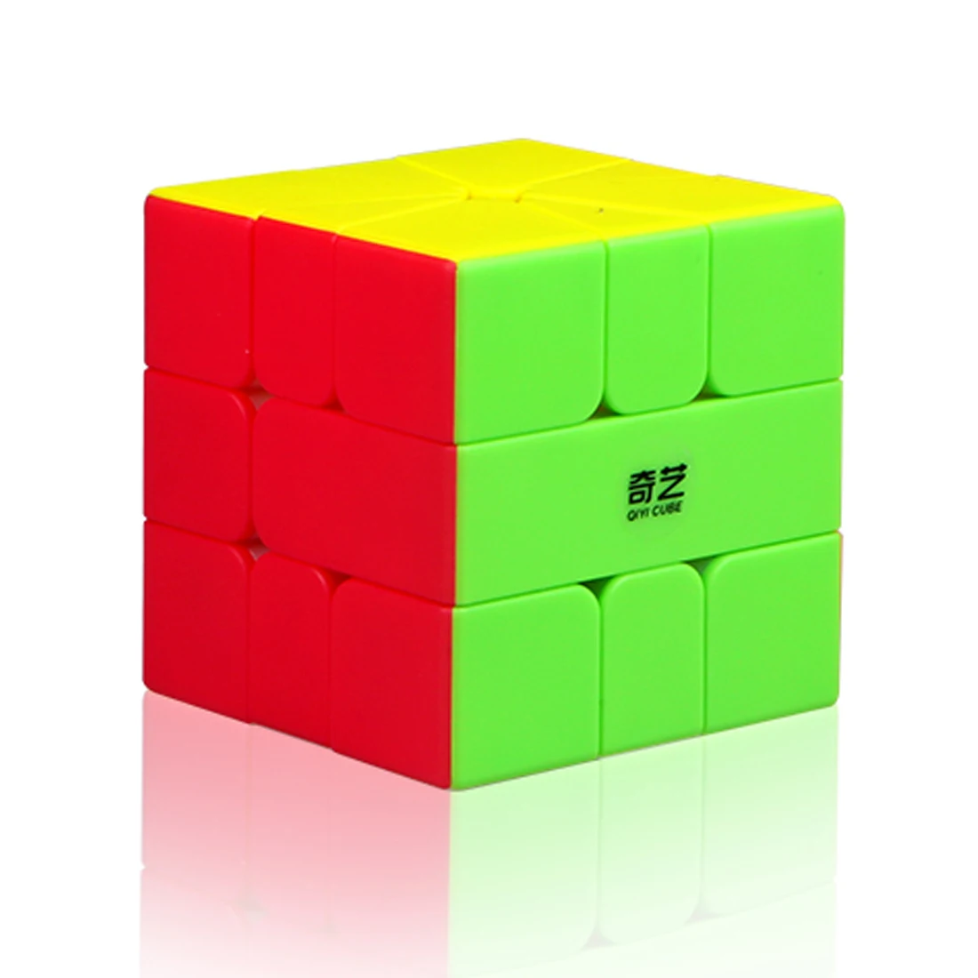 Surwish Новый Qiyi mofangge 3x3x3 Enlighten SQ-1 волшебный куб пазл для Тренировки Мозга Игрушка-красочный