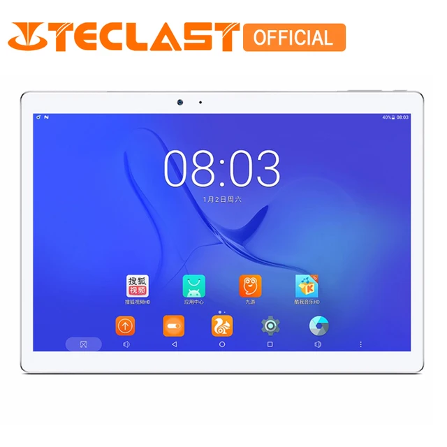 Teclast T10 Android 7,0 MT8176 гекса Core 4 ГБ Оперативная память 64 ГБ Встроенная память 8.0MP + 13,0 МП HDMI отпечатков пальцев Сенсор 10,1 "2560*1600 Tablet PC