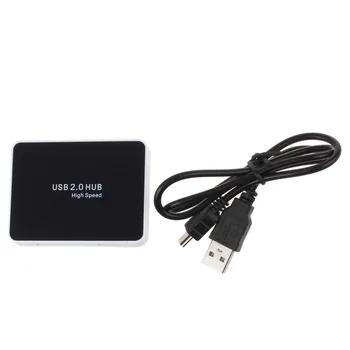 

CARPRIE Ultra-thin Mirror 4 Port High Speed USB 2.0 Hub for PC Laptop Computer 6J13 Drop Shipping