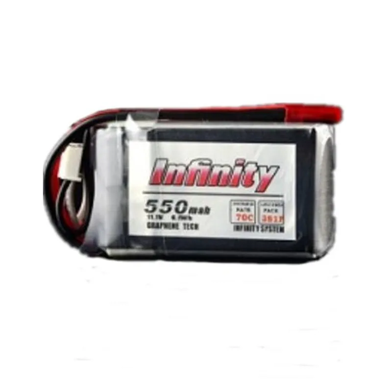 Новое поступление для Infinity 550mAh 70C 3S 11 1 V Lipo батарея 18 силиконовая линия JST вилка FPV