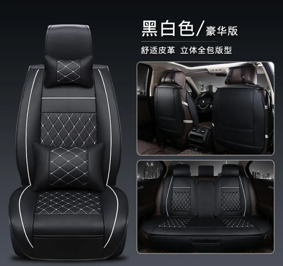 Автомобильные чехлы на задние сиденья для hyundai solaris ix35 i30 ix25 Elantra accent tucson Sonata авто аксессуары для автомобиля-Стайлинг - Название цвета: 1 set Deluxe Edition