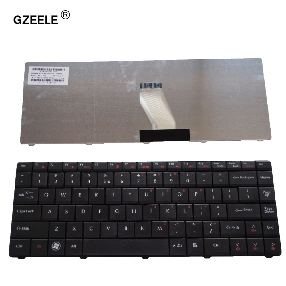 

GZEELE New Laptop keyboard for Acer Aspire 4332 4732 4732Z eMachines D525 D725 for GATEWAY NV40 NV42 NV44 NV48 NV4800 Black US