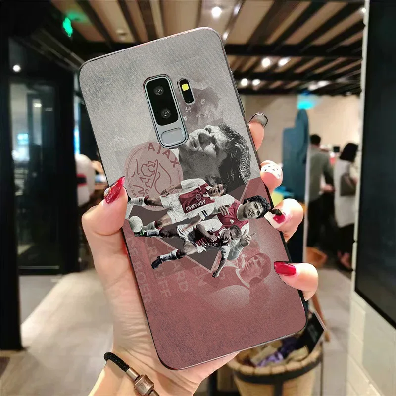 Yinuoda чехол для телефона Ajax samsung Galaxy S10 S9 8 Plus S6 S7 Edge силиконовый Team Черный Мягкий