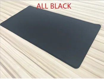 

WESAPPA Large 60x30/70x30/90x40cm All Black Mouse Pads Whole Black Desk Table Mousepad Office Cushion Super Big 60cm 7120CM XXL