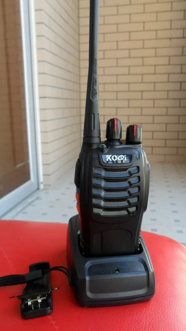 2016 Новый Черный KQ-888 Walkie Talkie UHF 400-470 МГц Двухстороннее Радио Дешевый радио