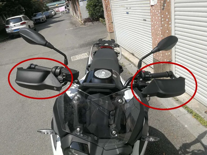 

Hand Guards Brake Clutch Levers Protector Handguard Shield for BMW F750GS F850GS 2018-ON Handguard shield