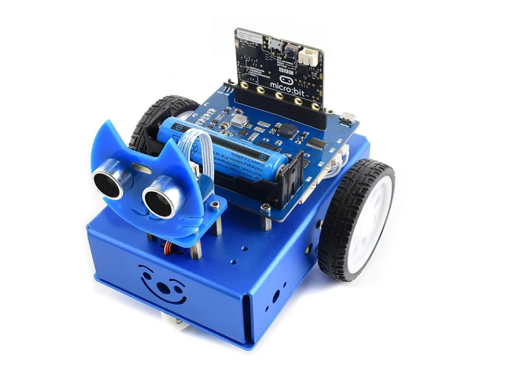 KitiBot 2WD робот строительный Набор для микро: бит с контроллером BBC micro: