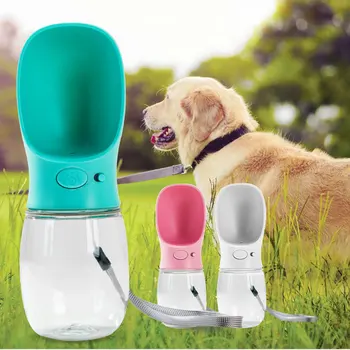 

Portable Pet Feeder 350ML / 550ML Puppy Water Cup Drinking Bottle for Dog Cat Travel Outdoor