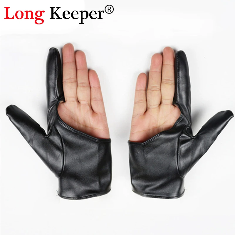

1 Fitness Gloves For Women Men Dance Gloves leather Gloves Semi fingerless glove Half-finger Party Fitness Gloves for Women G-79