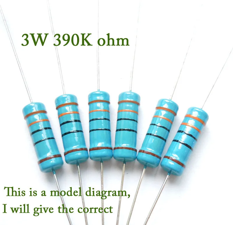 EJDC455FV227N 3W 390k 390000 ohm 100 Original brand new Fixed Resistor Metal Film Resistors