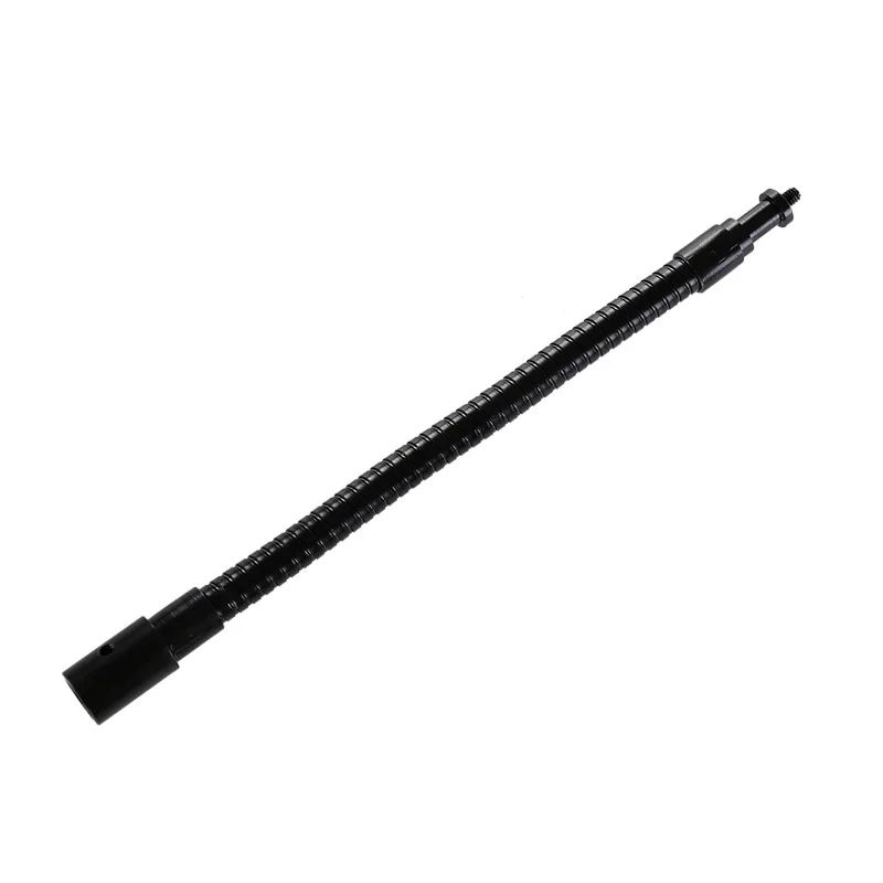 27cm Flexible Metal Tube 1/4" Adapter Screw Light Stand Extension Arm Tripod