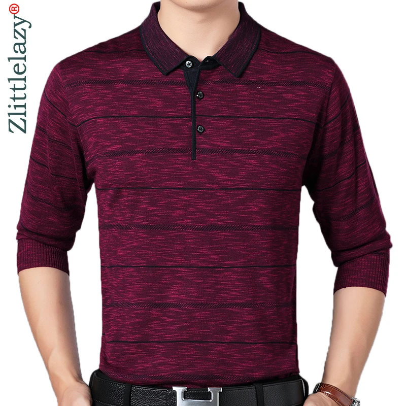 

2019 brand casual spring striped long sleeve polo shirt men poloshirt jersey luxury mens polos tee shirts dress fashions 201932