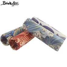 Booksew Tela Algodon африканская ткань хлопок лен ткань шитье DIY 4 шт./лот 45x45 см Tissus Au метр занавес печатные волны Тип