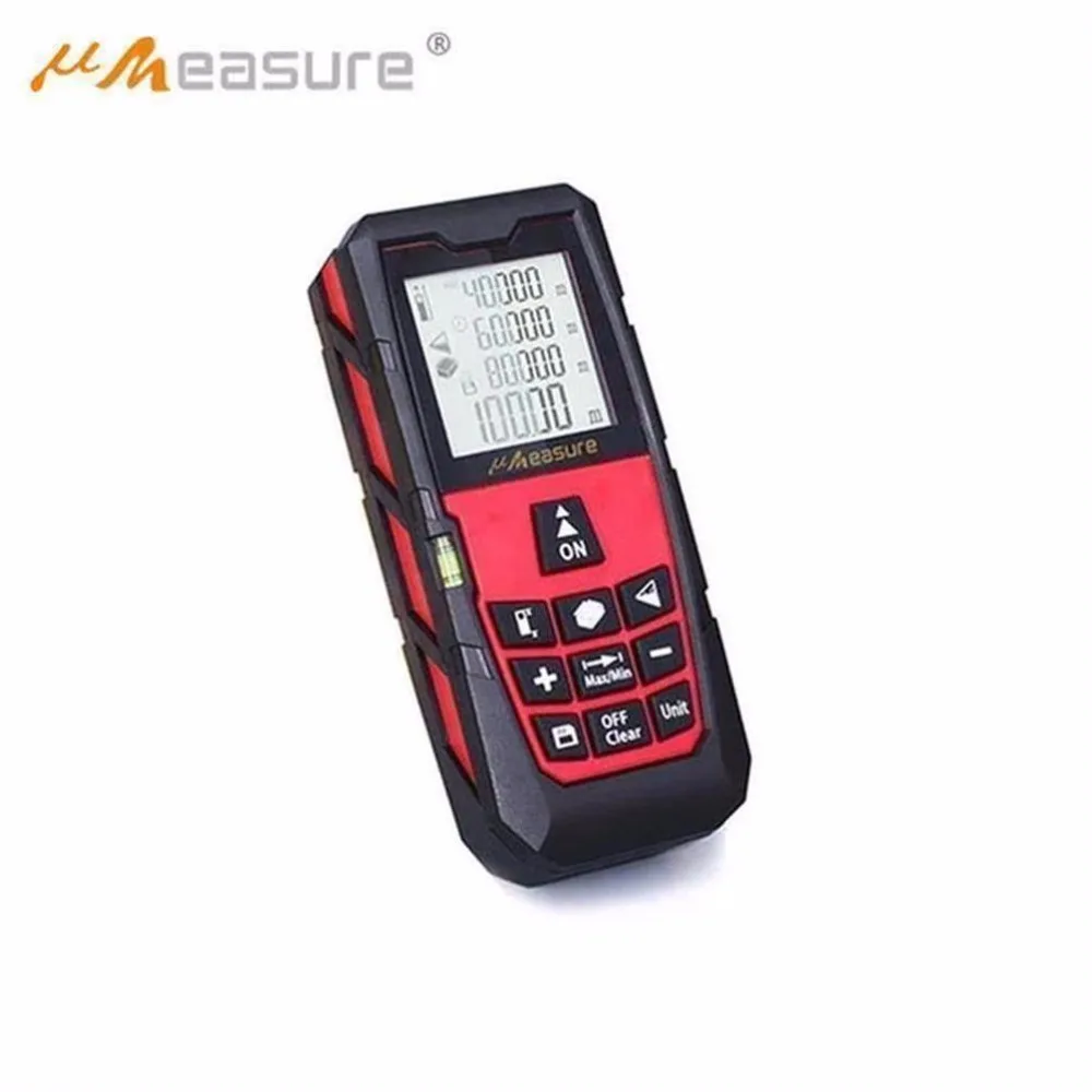 Laser Rangefinder MS5 Roulette 40M 60m 80M 100M Laser Distance Meter Ruler Measuring Tape Red Color