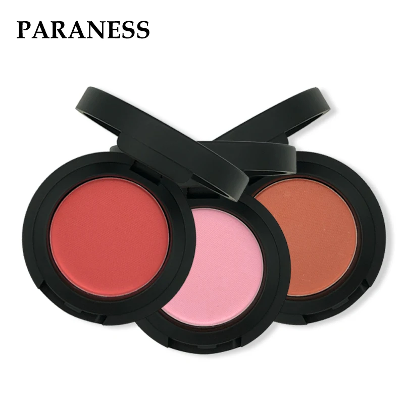 

Paraness Matte Blush Makeup Palette Long Lasting Contour Cheek Cream Blusher Mineral Face Powder Blush Korean Make Up Cosmetics