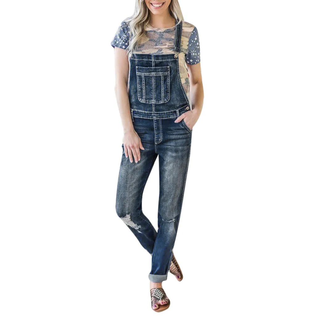 jeans with straps