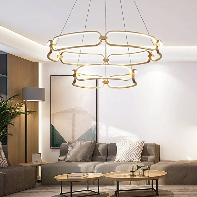 Modern LED chandelier with remote control Modern lights For Living Room Bedroom Home Chandelier ceiling Fixtures Free Shipping