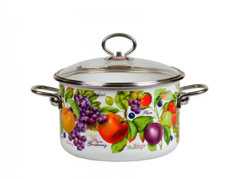 Кастрюля VITROSS, Confitura, 2 л, со стеклянной крышкой