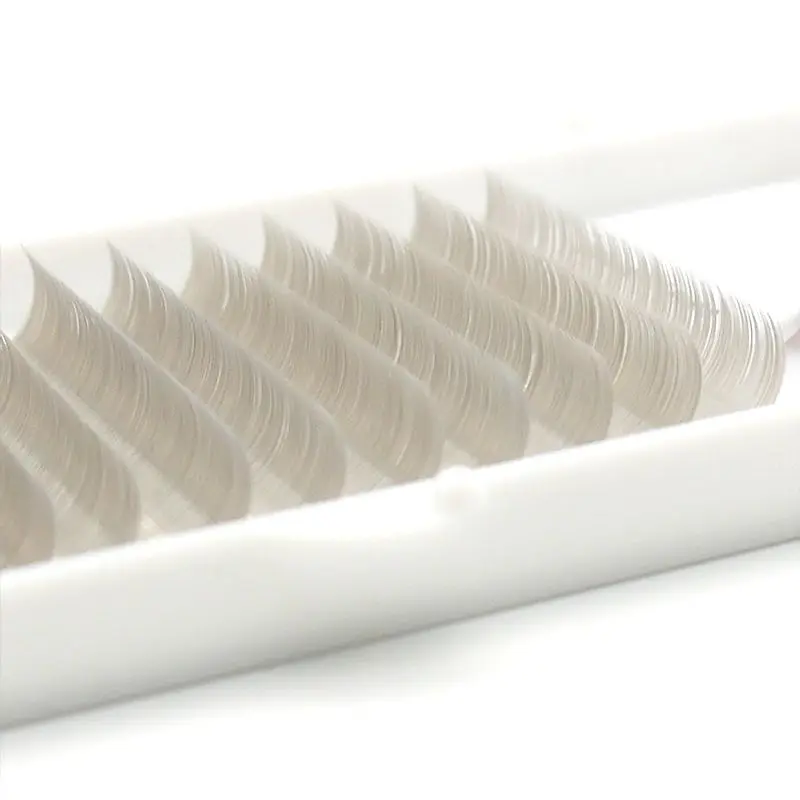 

HBZGTLAD New C/D curl 0.07/0.1mm 8-14 false lashes Grey color eyelash individual colored lashes Faux volume eyelash extensions