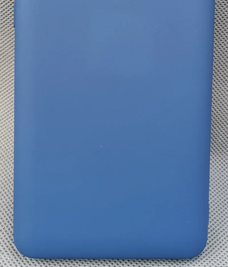 Жидкий силиконовый чехол для huawei Honor 20 Pro Lite мягкий гелевый резиновый тонкий защитный - Цвет: Navy blue