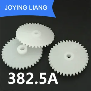 382.5A 0,5 м 20 мм большой модуль шестерни 0,5 38 зубов Пластик Шестерни колеса игрушки аксессуары 10 шт./лот - изображение