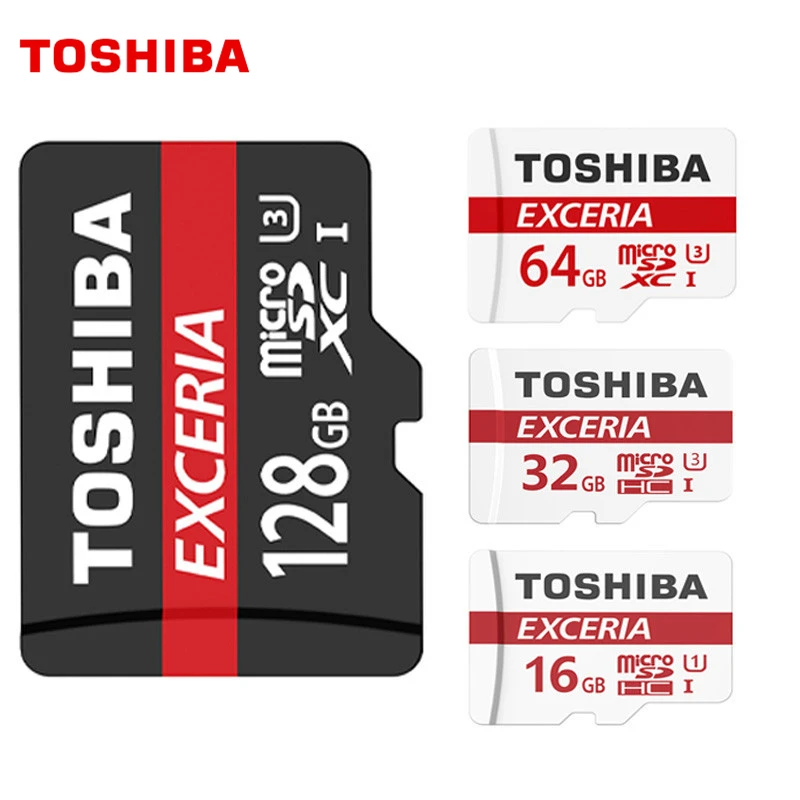 TOSHIBA Memory Card 16GB/32GB/64GB/128GB Micro Sd Card 90Mb/s Class10