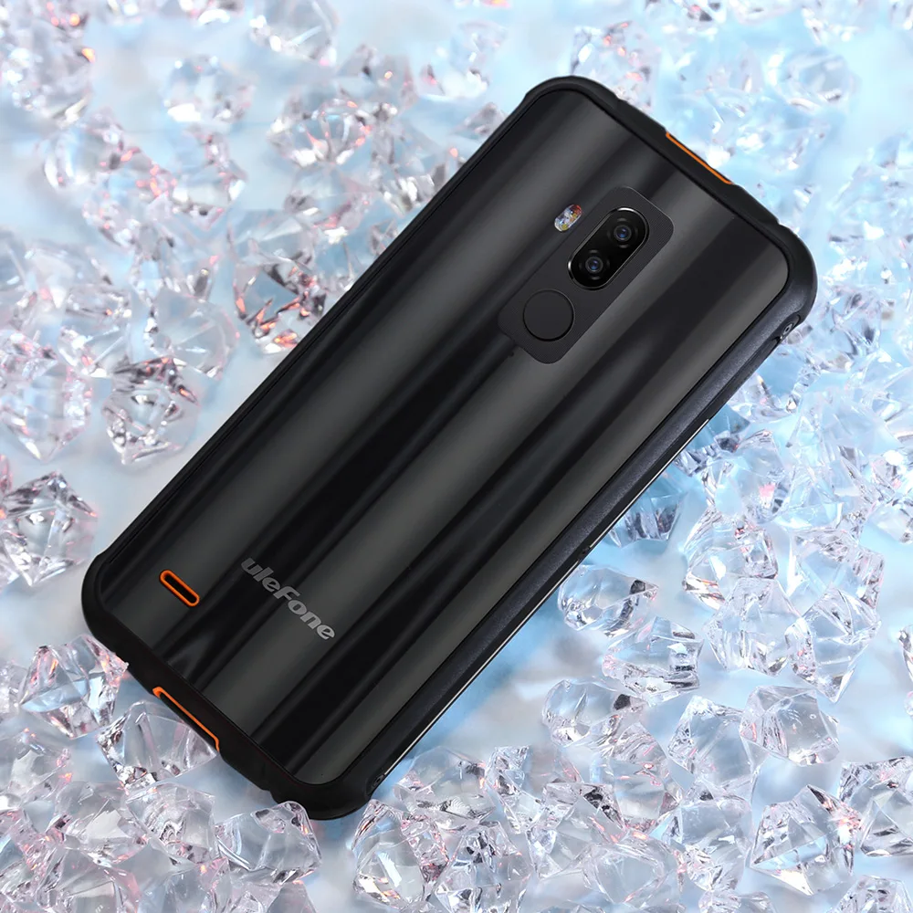 Ulefone Armor 5 IP68 водонепроницаемый смартфон 5,8" HD+ Восьмиядерный 4 Гб+ 64 Гб двойная задняя камера NFC Беспроводная зарядка Android 8,1 телефон