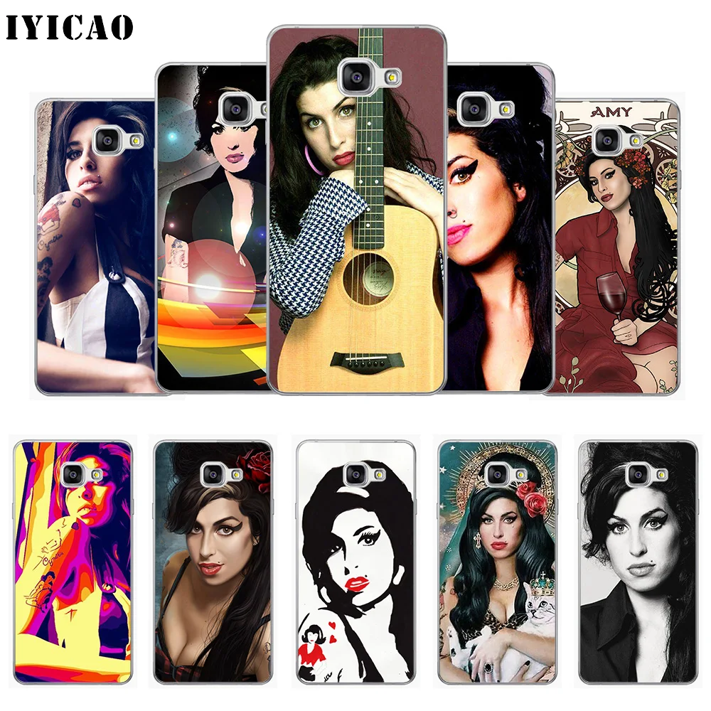 IYICAO Amy Winehouse Мягкий силиконовый чехол для телефона Samsung A10 A30 A40 A50 A70 M10 M20 M30 TPU |