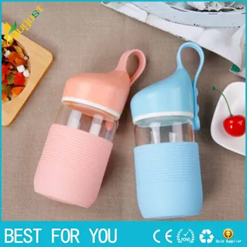 

10pcs/lotGlasses new music beibei hand cups silicone sets of non - slip heat - resistant glass cups lovely cups gifts