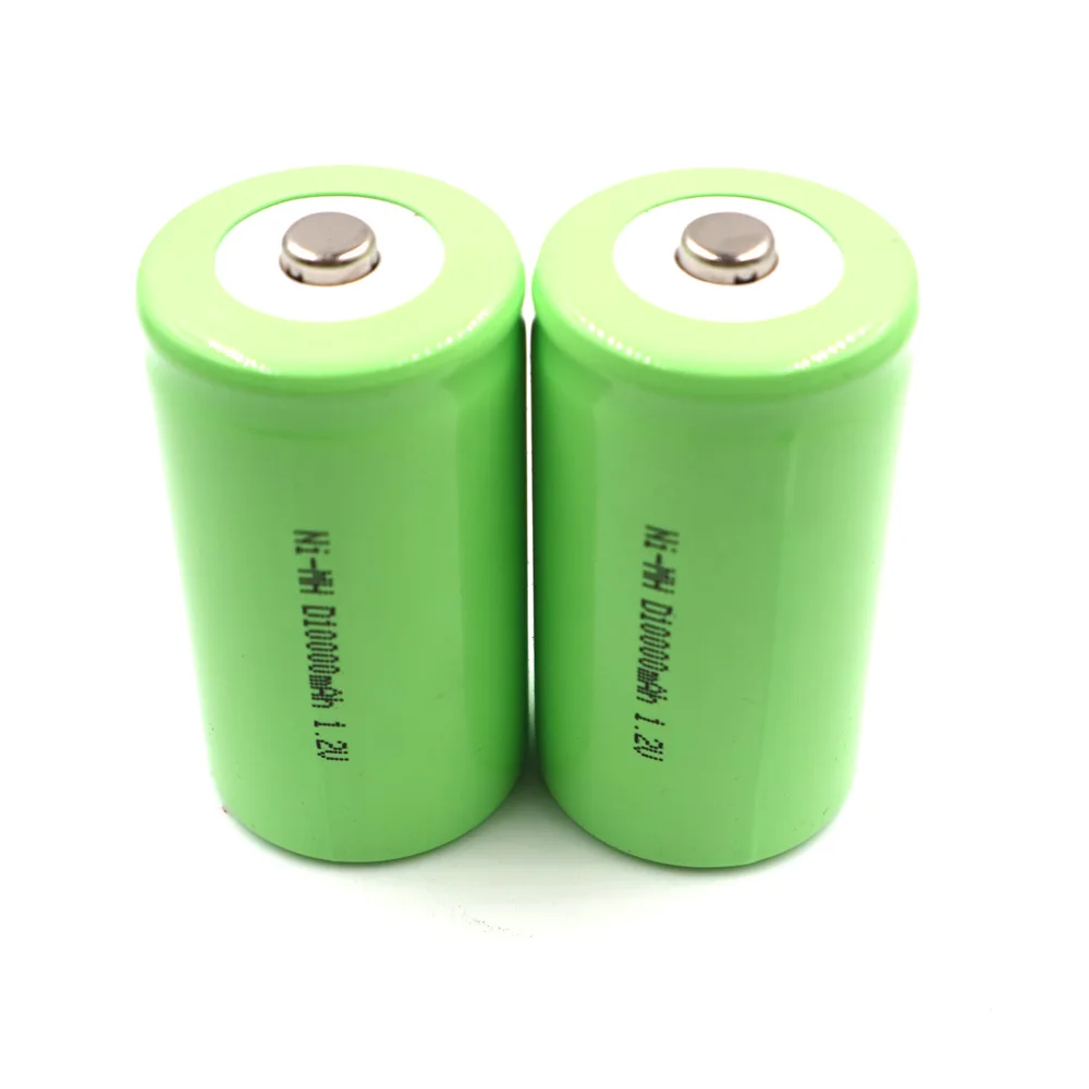 D 10000mah 2 Pieces 10ah Hr 20 Rechargeable Battery D Size 1.2v Ni-mh  Bateria Recarregavel D Type Nimh Battery 33600 - Rechargeable Batteries -  AliExpress