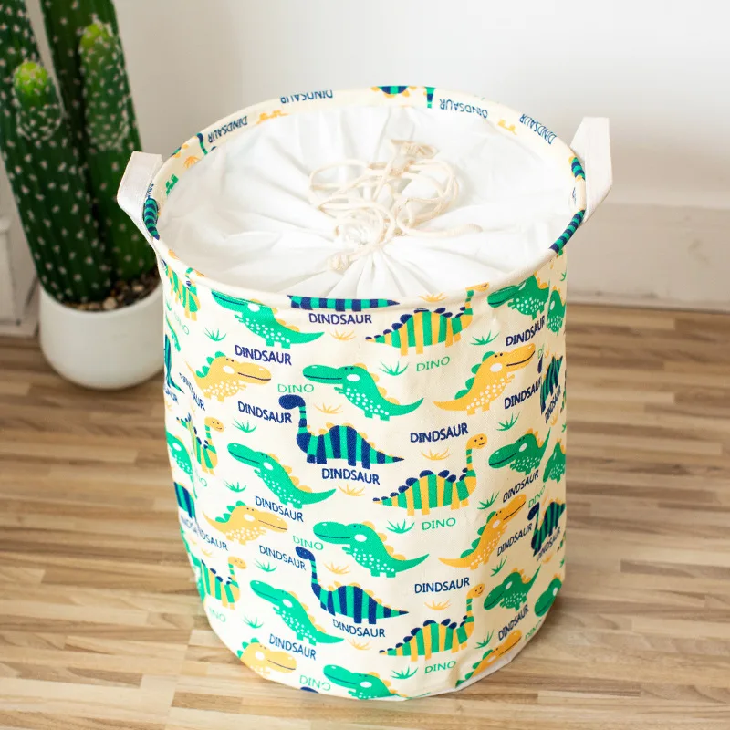 

Large Laundry Basket Laundry Hamper Canvas Foldable Toy Basket For Bedroom Cloth Washing Toy Gift Storage Organizer Basket Bag
