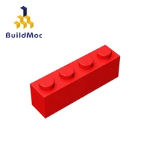 Buildmoc compatível monta partículas 3010 1x4 para blocos de construção peças diy elétrica educacional clássico marca presente brinquedos