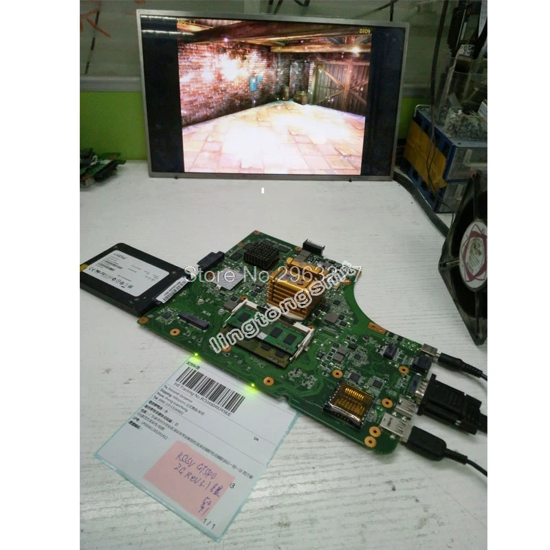 K53SV материнская плата 3 0/3 1 для Asus P53S K53SC K53SJ K53S X53S K53SM Материнская ноутбука GT540M/2G