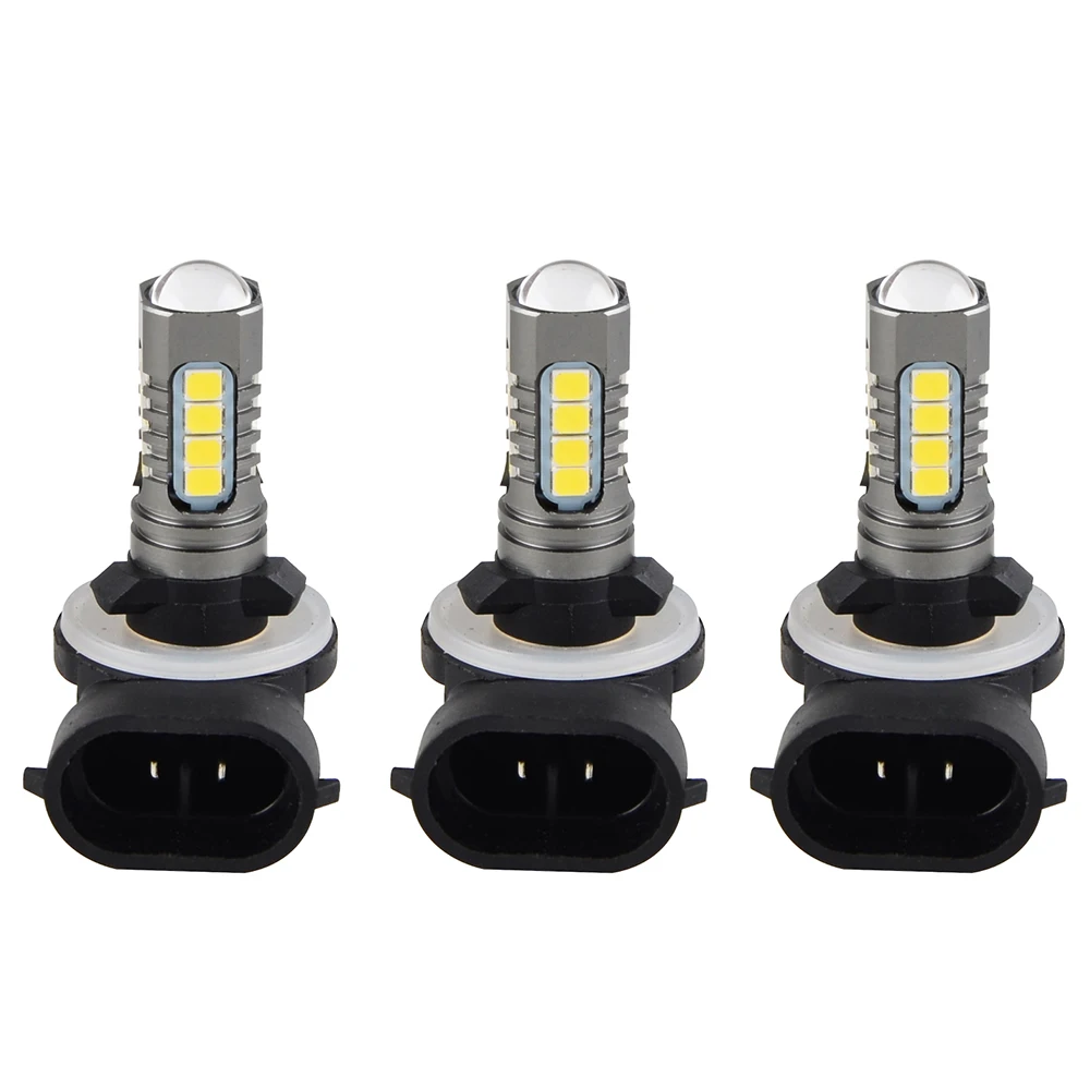 

NICECNC 3PCS LED Light Headlight Bulb For Polaris UTV ACE Hawkeye Magum Ranger RZR Sportsman 300 400 450 500 550 570 700 800 900