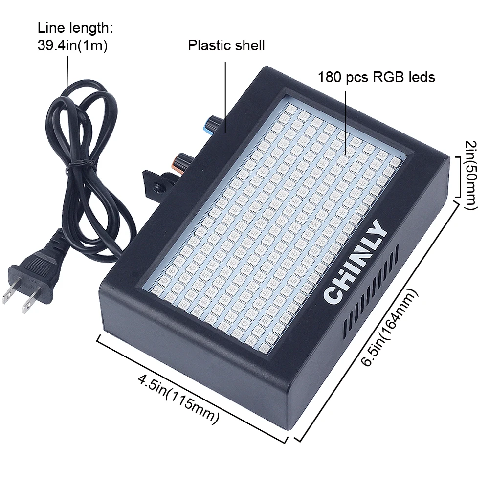 luz de flash estroboscopica portatil chinly 180 04