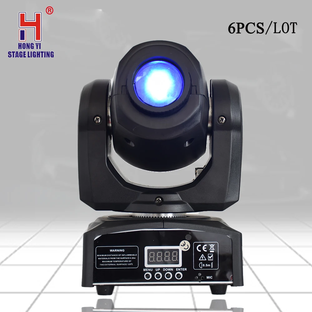 

led mini party light 10w moving head beam spot light dmx controll with 8/11 channels stage dj disco bar light(6pcs/lot)