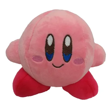 

2017 Free Shipping IN HAND NEW ORIGINAL Kirby And Friens KIRBY PINK STUFFED PLUSH DOLL TOY5.5" 14CM Collection Soft Plush