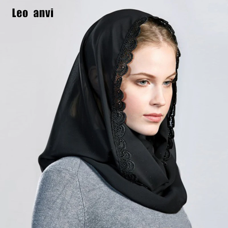 Женский шифоновый шарф Leo anvi дизайнерский головной платок женский бандана