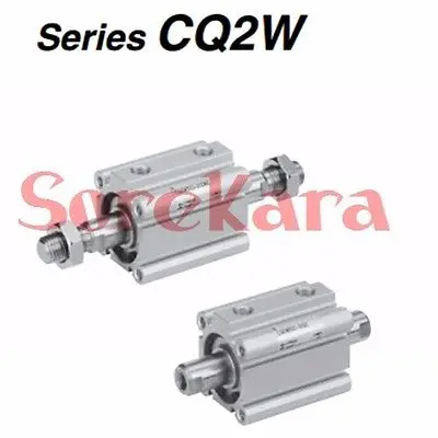 

CQ2WB63-35D Compact Cylinder Standard Double Acting Double Rod Bore 63mm Stroke 35mm SMC Type