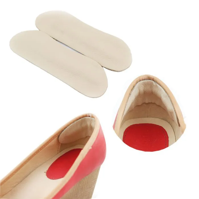 Soft Insert Leather Heel Liner Grips High Heel Comfort Pads Feet Care
