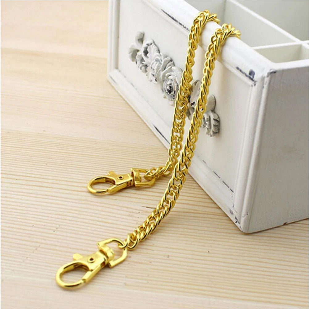 

Gift Long Handbag Strap Handle Purse Accessories Durable Fashion Metal Hardware Practical DIY Replacement Belt Bag Chain