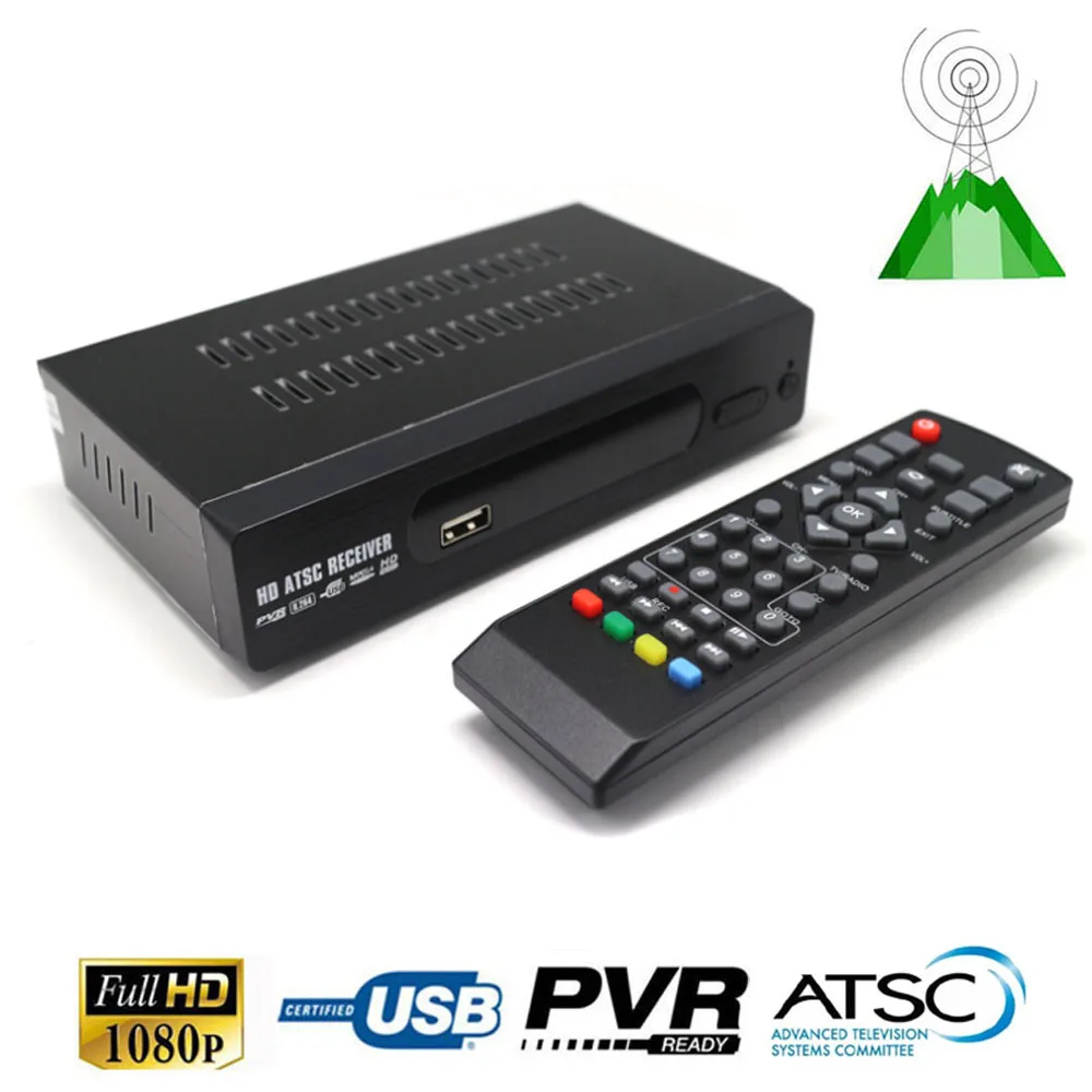 Mexico Free To Air TERRESTRIAL ATSC TV BOX 1080P HDMI (Digital/Analog