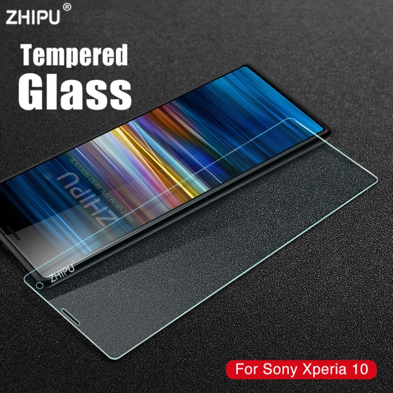 Закаленное стекло для Sony Xperia 10 Защитное экрана 2.5D 9H Премиум 6 0 защитная пленка |