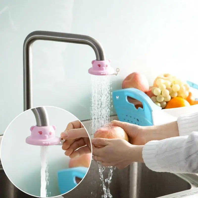 

Cartoon Water Faucet Sprayer Spray Saving Kitchen Gadgets Flexible Sink Tap Attachment Adjustable Adapter Nozzle Spout Kitchen