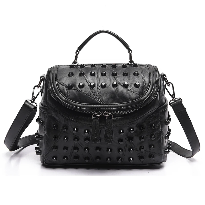 Luxury Women Genuine Leather Bag Sheepskin Messenger Bags Handbags Women Famous Brands Designer Female Handbag Shoulder