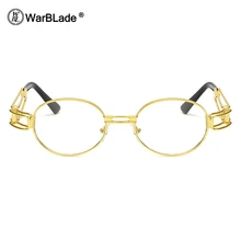 Warblade металла Рамки стимпанк Солнцезащитные очки для женщин прозрачные линзы Очки очки Для женщин Брендовая Дизайнерская обувь Уникальный Готический Защита от солнца Очки люнет