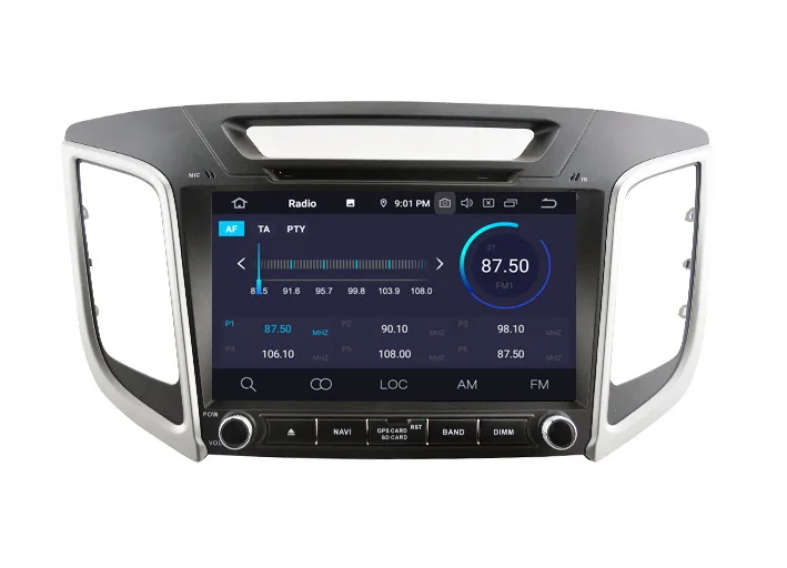 Top Quad-Core Android 9.0 CAR DVD Player For HYUNDAI ix25/CRETA car multimedia AUTO support DVR WIFI DAB OBD 1