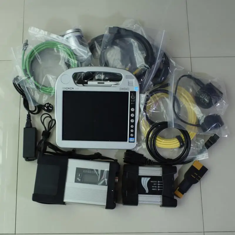 2021 Star Diagnost c5 Mb Sd для Bmw Icom Next 2 в 1 с сенсорным экраном ноутбука i5 4g Hdd ТБ программное