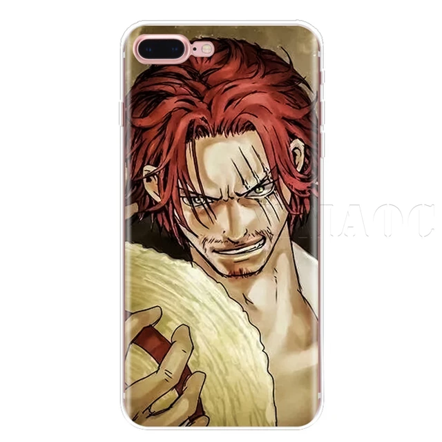 YIMAOC One Piece Shanks Soft Silicone Case for iPhone XS Max XR X 8 7 6